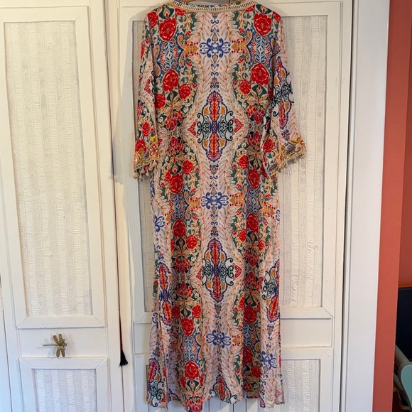 “SOFT SURROUNDINGS” Ipanema Kaftan Dress size PL - Picture 8 of 8